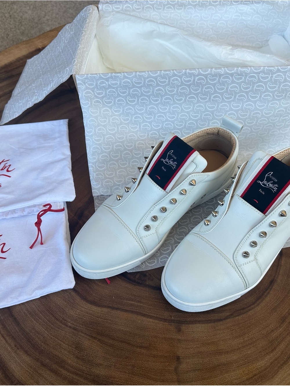 Christian Louboutin F.A.V. Fique A Vontade slip on sneakers